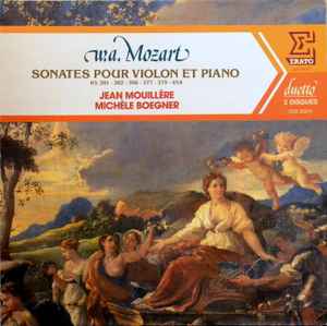 W.A. Mozart Jean Mouill re Mich le Boegner Sonates Pour Violon