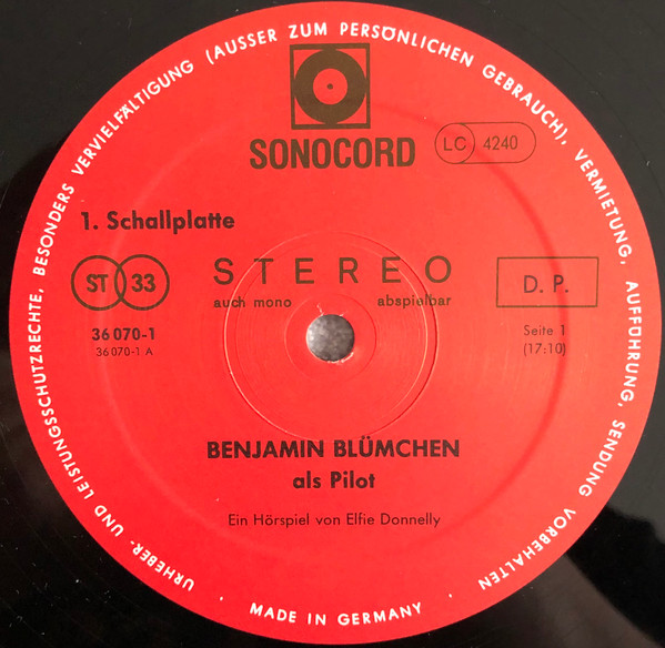 Album herunterladen Elfie Donnelly - Benjamin Blümchen Als Pilot Benjamin Blümchen Rettet Den Kindergarten