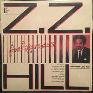 Z.Z. Hill - Final Appearance album cover