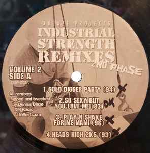 Dennis Blaze - Industrial Strength Remixes 2nd Phase album cover