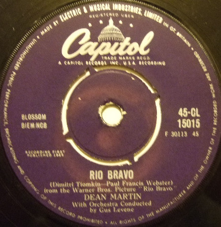 Dean Martin – Rio Bravo / My Rifle