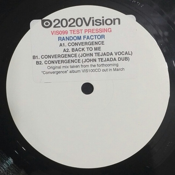 Random Factor – Convergence (2004, Vinyl) - Discogs