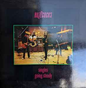 Buzzcocks – Singles Going Steady (1981, Label Text Centered, Vinyl