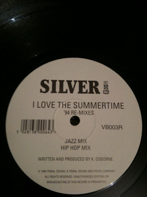 descargar álbum Silver - I Love The Summertime 94 Re Mixes