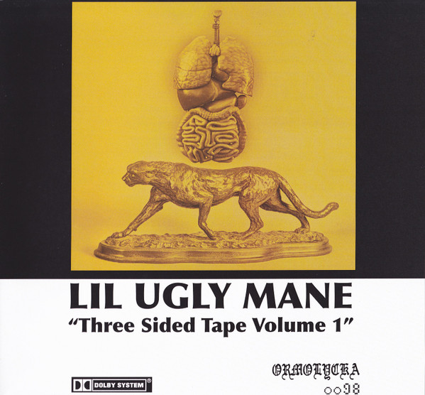 Lil Ugly Mane – Three Sided Tape Volume One & Two (2015, Silver 