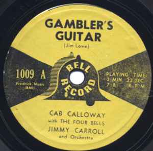 Cab Calloway - Gambler's Guitar / Hey Joe album cover
