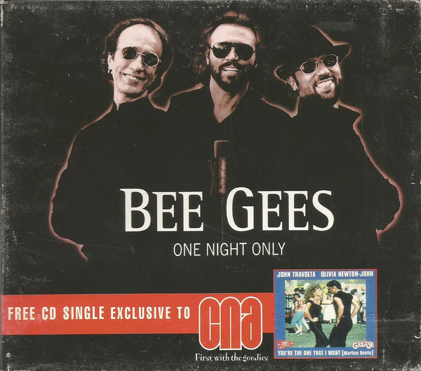 Bee Gees – One Night Only (1998, CD) - Discogs