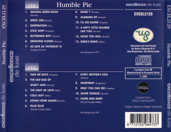 télécharger l'album Humble Pie - 24 Rock Classics