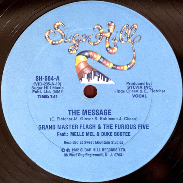 Grandmaster Flash & The Furious Five - The Message Vinylism