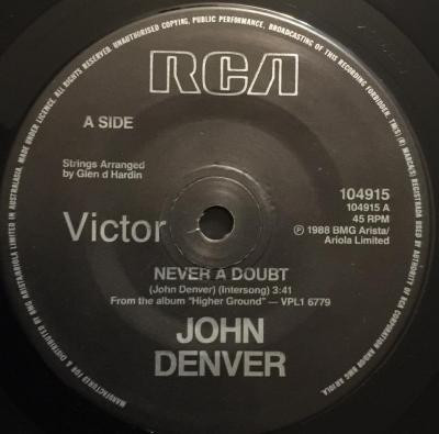 télécharger l'album John Denver - Never A Doubt