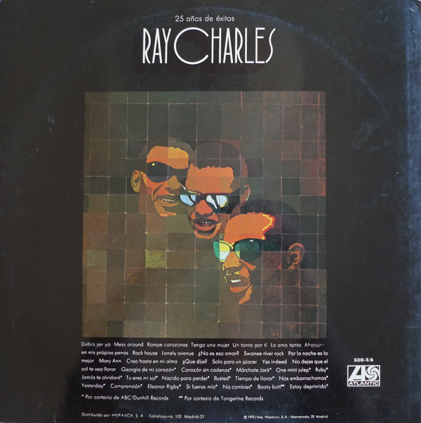 télécharger l'album Ray Charles - 25 Años De Exitos