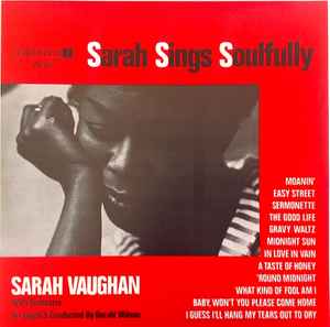 Sarah Vaughan - Sarah Sings Soulfully album cover