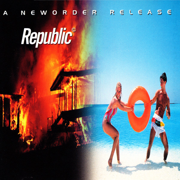 NewOrder – Republic (The Limited Run..) (1993, Blue Metallic Print