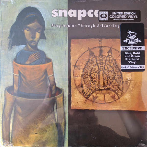 Snapcase – Progression Through Unlearning (2019, Blue, Gold