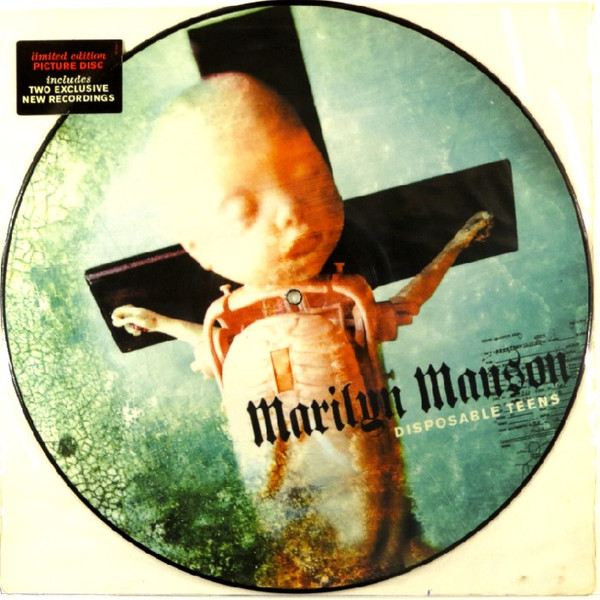 大人の上質 Marilyn Manson/Disposable Teensレコード12' 洋楽 