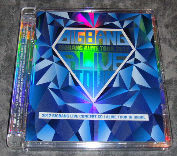 Big Bang – 2012 Bigbang Live Concert CD (Alive Tour In Seoul 