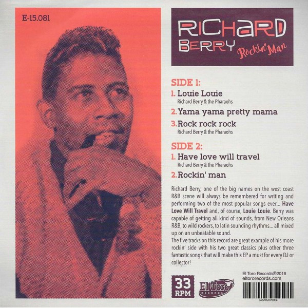 lataa albumi Richard Berry - Rockin Man