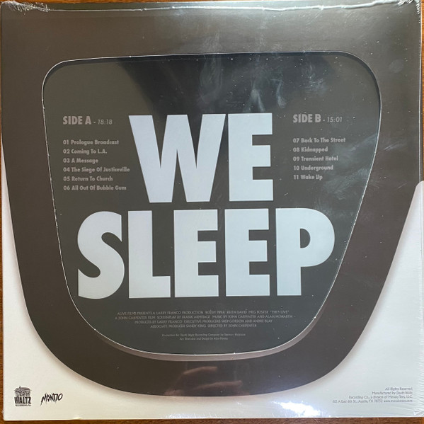 John Carpenter, Alan Howarth – They Live (2022, Black & White Galaxy,  Vinyl) - Discogs