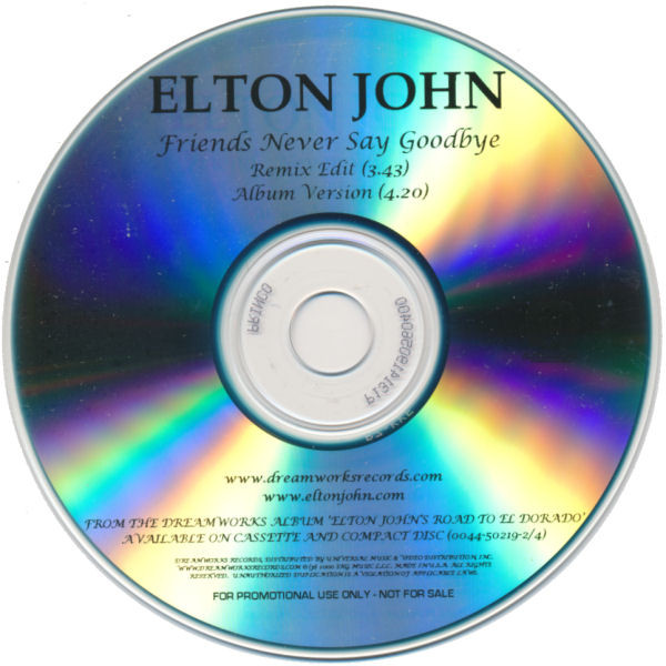 télécharger l'album Elton John - Friends Never Say Goodbye