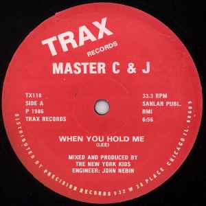 Master C & J - When You Hold Me
