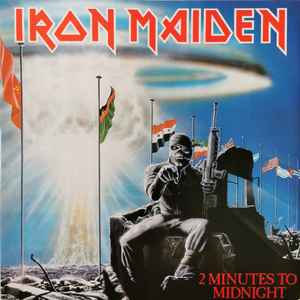 Iron Maiden - 2 Minutes To Midnight album cover