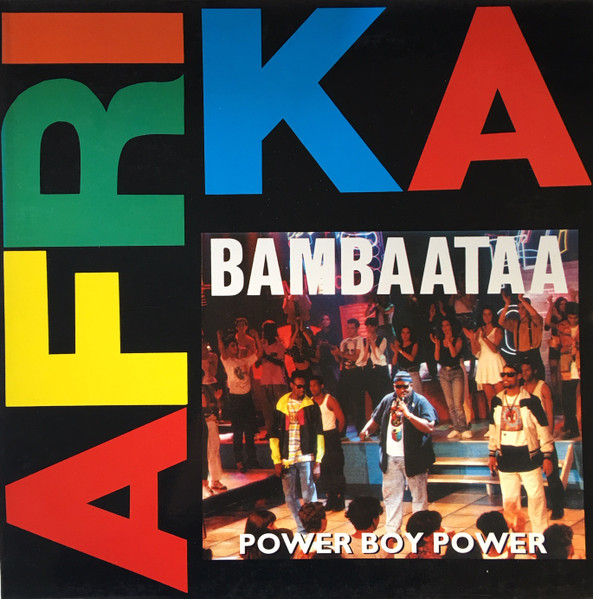 Afrika Bambaataa – Power Boy Power (1992, Vinyl) - Discogs