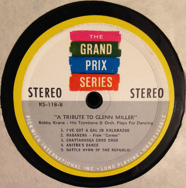 ladda ner album Bobby Krane And His Orchestra - A Tribute to Glenn Miller