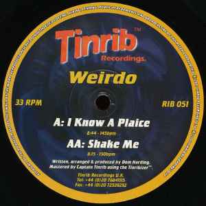 Weirdo - I Know A Plaice / Shake Me album cover