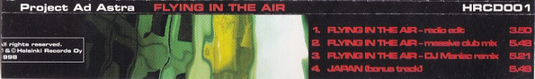 descargar álbum Project Ad Astra - Flying In The Air