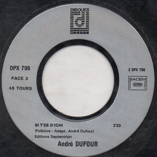 ladda ner album André Dufour - Dins Lnord Y A Pas Qudes Corons