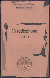 télécharger l'album Download Ernst Jandl - 13 Radiophone Texte album