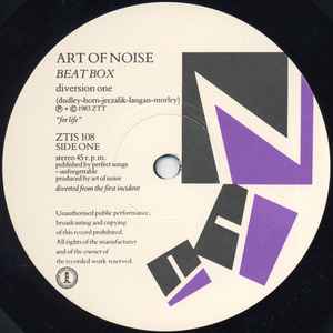 The Art Of Noise - Beat Box album cover