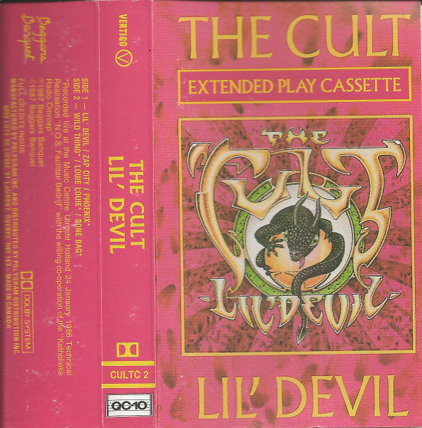 The Cult – Lil' Devil (1987, Vinyl) - Discogs