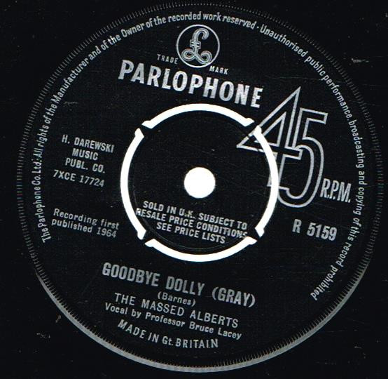 lataa albumi The Massed Alberts - Goodbye Dolly Gray