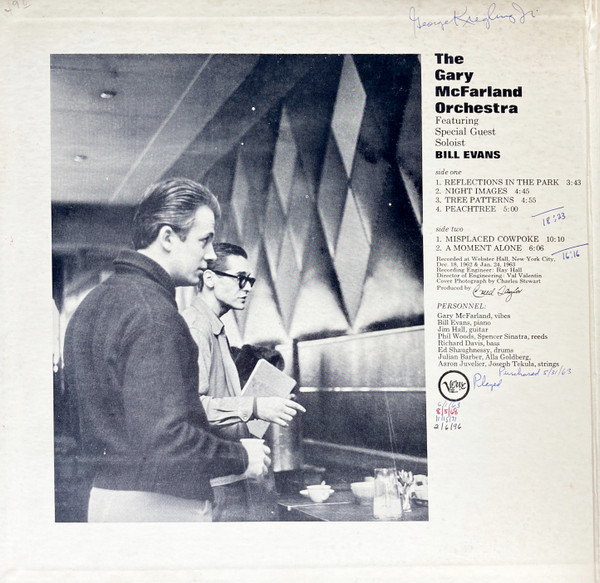 descargar álbum The Gary McFarland Orchestra Special Guest Soloist Bill Evans - The Gary McFarland Orchestra