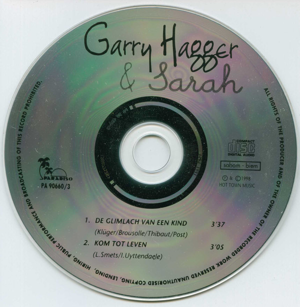 descargar álbum Garry Hagger & Sarah - De Glimlach Van Een Kind