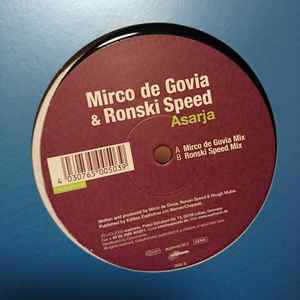 Portada de album Mirco de Govia - Asarja