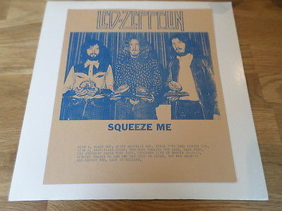 last ned album Led Zeppelin - Squeeze Me