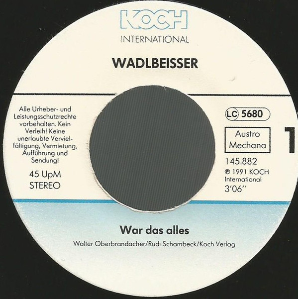 last ned album Wadlbeisser - War Das Alles