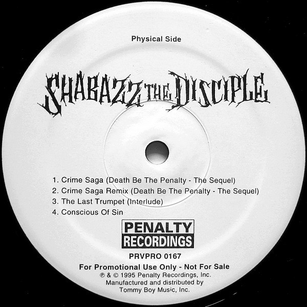 Shabazz The Disciple – Crime Saga (1995, CD) - Discogs