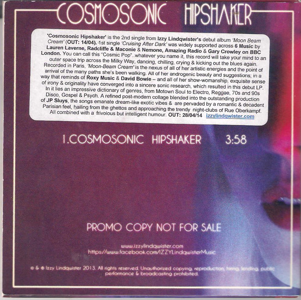 lataa albumi Izzy Lindqwister - Cosmosonic Hipshaker