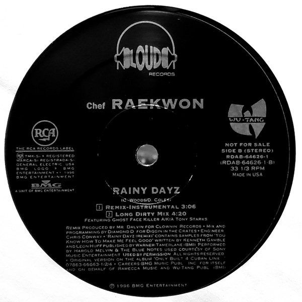 baixar álbum Chef Raekwon - Rainy Dayz
