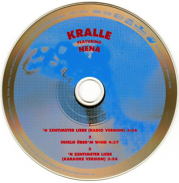 ladda ner album Kralle Featuring Nena - N Zentimeter Liebe