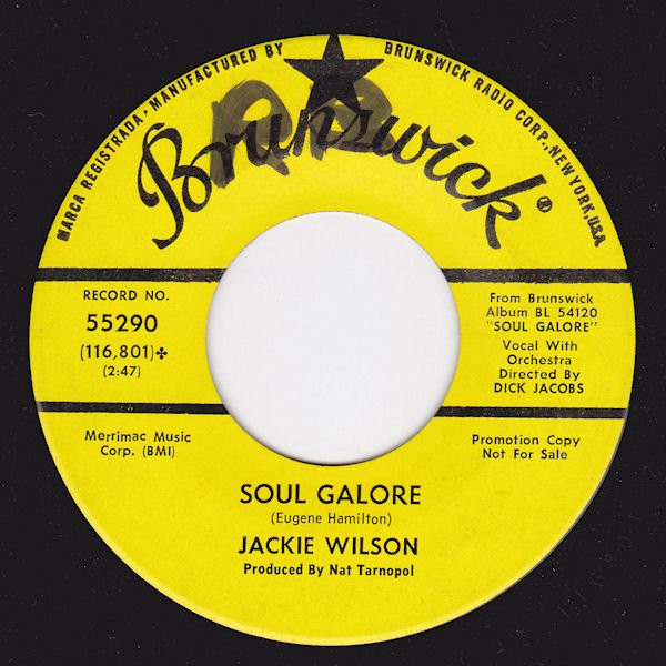 descargar álbum Jackie Wilson - Soul Galore Brand New Thing