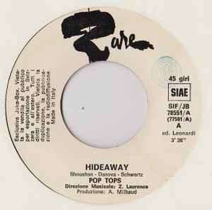 The Pop Tops - Hideaway / Lamento (Versione Strumentale) album cover