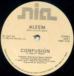 Aleem - Confusion