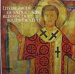 Cover of Liturgische Gesänge Aus Russischen Kathedralen". , , Vinyl