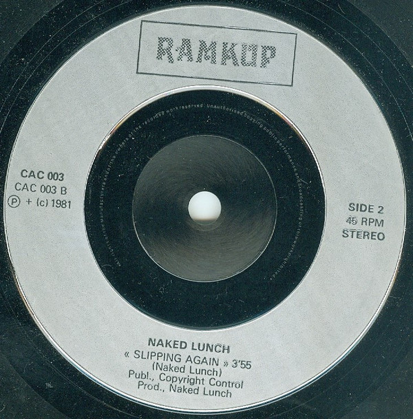 Naked Lunch - Rabies | Ramkup Records (CAC 003) - 4