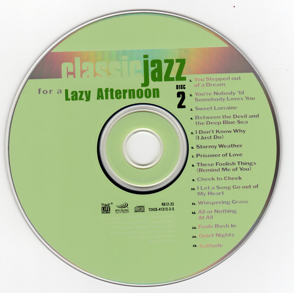 lataa albumi Various - Classic Jazz For A Lazy Afternoon