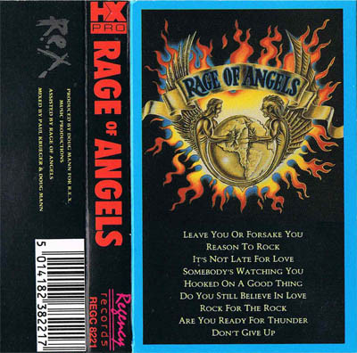 rage of angels/st +6 demo tracks 1992 cd hair glam stryper-